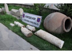 Kırşehir’de Roma Dönemine Ait 4 Mezar Taşı Ve Bir Mil Taşı Bulundu