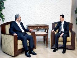 Suriye Lideri Esad, Halid Meşal'i Kabul Etti