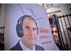 Bulgaristan'da 'Telekulak' Protestosu