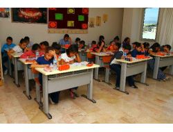 Yıldırımhan'ın Yarışmasında Öğrenciler Hem Yarıştı Hem Eğlendi