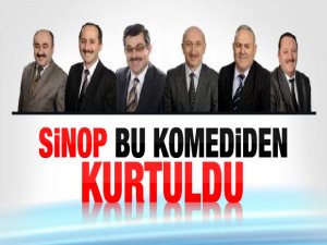 Sinop bu komediden kurtuldu