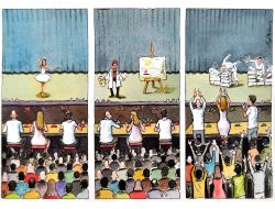 Ulusal Karikatür Yarışması’nın Galibi, Bursa