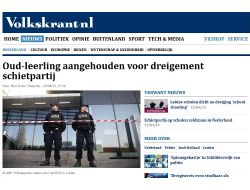 Hollanda'da Bir Okula Muhtemel Saldırı Engellendi