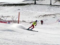Erciyes'te Kayak Yarışları