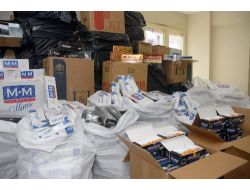 İZMİR'DE SİGARA OPERASYONU