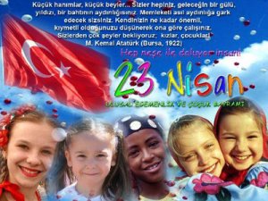 Bugün 23 NİSAN kutlu olsun!