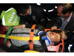 Kağıthane’de Otomobil Viyadükten Uçuruma Yuvarlandı: 1 Yaralı