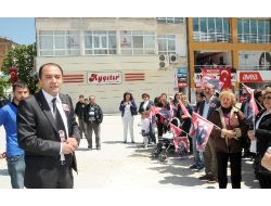 Chp Polatlı İlçe Teşkilatı, Atatürk Anıtı'na Çelenk Sundu