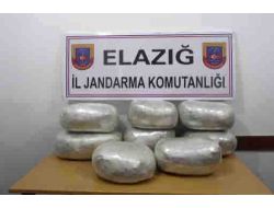 Elazığ'da 43 Kilo Kubar Esrar Ele Geçirildi