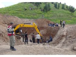 Katarlı Köyünde Yapılan Kazılarda Bazı Kemik Parçalarına Ulaşıldı