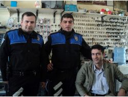 Toplum Destekli Polislerden Esnaf Ziyareti