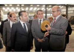 Samsun Merkez Osb Müteşebbis Heyeti, Domak’ı Ziyaret Etti