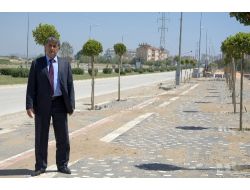 Ilıca Belediyesi Bin 400 Metre Bisiklet Yolu Yaptı