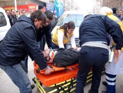 Yaralanan Vatandaşa Müdahaleyi Olay Yerinden Geçen Hemşire Yaptı