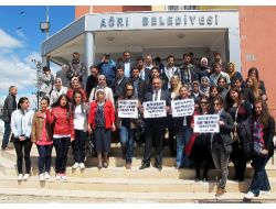 Kadına Şiddeti Pedal Çevirerek Protesto Ediyor