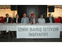 İzmir'de 182 Dernek Barış İçin Toplandı!