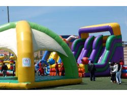 Oyun Parkuruna Çocuklardan Yoğun İlgi