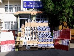 Osmaniye'de 22 Bin 360 Kaçak Sigara Ele Geçirildi!!