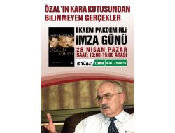 PAKDEMİRLİ İMZA GÜNÜNE KATILACAK!