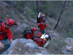 Kanyonda Kaybolan Acil Durum Ekibi Kurtarıldı