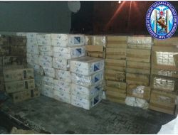 Hurda Yüklü Tır'dan 120 Bin Paket Kaçak Sigara