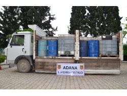Adana'da 5 Bin Litre Kaçak Akaryakıt