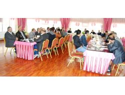Kaymakam Erkan Muhtarlarla Kahvaltıda Bir Araya Geldi