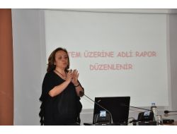 Amasya'da Adli Tıp Anlatıldı