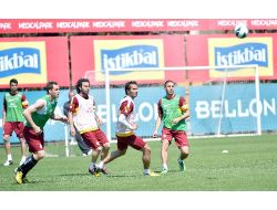 Galatasaray, Gaziantepspor Maçının Hazırlıklarını Sürdürdü