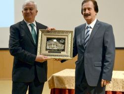 Ahmet Turan Alkan, Hocalık Yaptığı Üniversitede Konferans Verdi