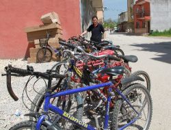 Mahallenin ‘bisikletçi Ablası’ Sezonu Açtı