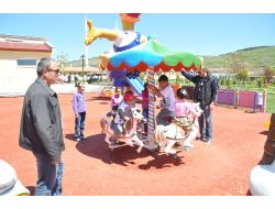 Yozgat’ta Güneşli Havayı Fırsat Bilen Vatandaşlar Parkları Doldurdu