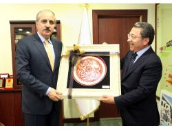 Başkan Öztürk’ten, Kurtulmuş’a Seymer Hediyesi