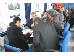 İşkur Otobüsü Hakkari'de Yoğun İlgi Gördü