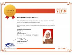 Nadide Sultan’ın Sudan'da Kızı Oldu