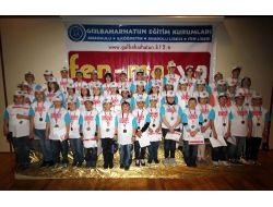 Fen-matya Sınavının Başarılı Öğrencileri Ödüllendirildi