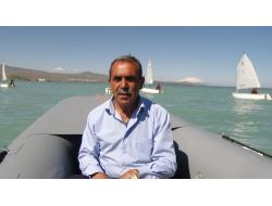 Van Gölü'nde Yelken Sporu Antrenmanları Başladı