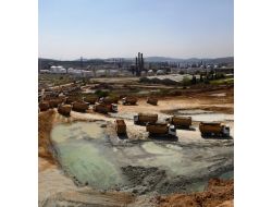 Petkim'den Çıkan Toprakla Cezaevinin Bahçesi Yeşillendirildi