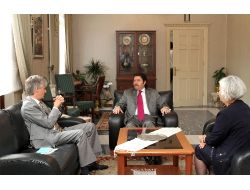 Avusturya'nın Ankara Büyükelçisi Vali Şahin’i Ziyaret Etti