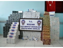 Kozan'da Kaçak Sigara Operasyonu