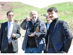 Muş'un Korkut İlçesindeki Heyelanlar Korkutuyor