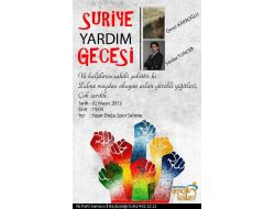 Ak Parti, Suriyeli Mülteciler İçin Yardım Gecesi Düzenleyecek