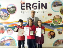 Türkiye Geneli Matematik Yarışmasında Özel Ergin Koleji Madalya Kazandı