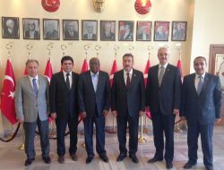 Esidef İzmir'de Ağırladığı Cibuti Büyükelçisi'nden Expo Desteği İstedi