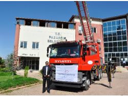 Pazarcık’ta Belediye Tam Teşekküllü İtfaiye Aracı Aldı