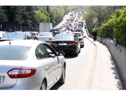 Bakan Şimşek, Ankara Trafiğinde Kaldı