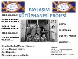 Üniversite Öğrencileri, Kütüphanesi Olmayan Okullara Kitap Topluyor