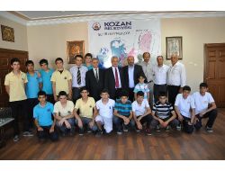 Satranççılardan Kozan Belediyesi'ne Ziyaret