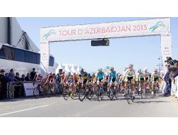 ''Tour D'azerbaidjan'' Bisiklet Yarışı Başladı