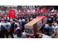 Zonguldak'ta Tabutlu İşçi Bayramı